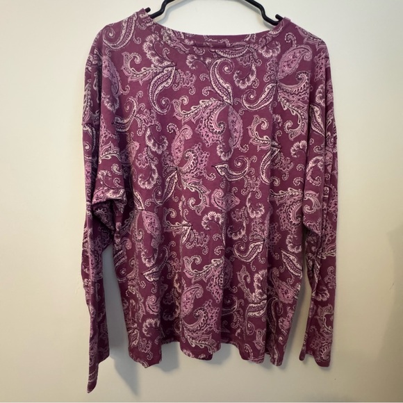 J. Jill Other - J. Jill Paisley Long Sleeve shirt and pants pajama set